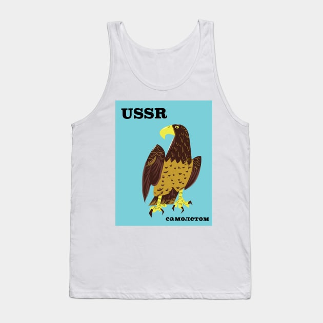 USSR Eagle Tank Top by nickemporium1